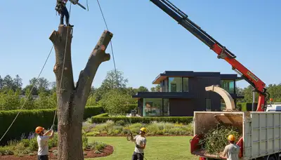 Professional landscaping and tree removal service in Cleveland, OH by Chop Chop Tree experts