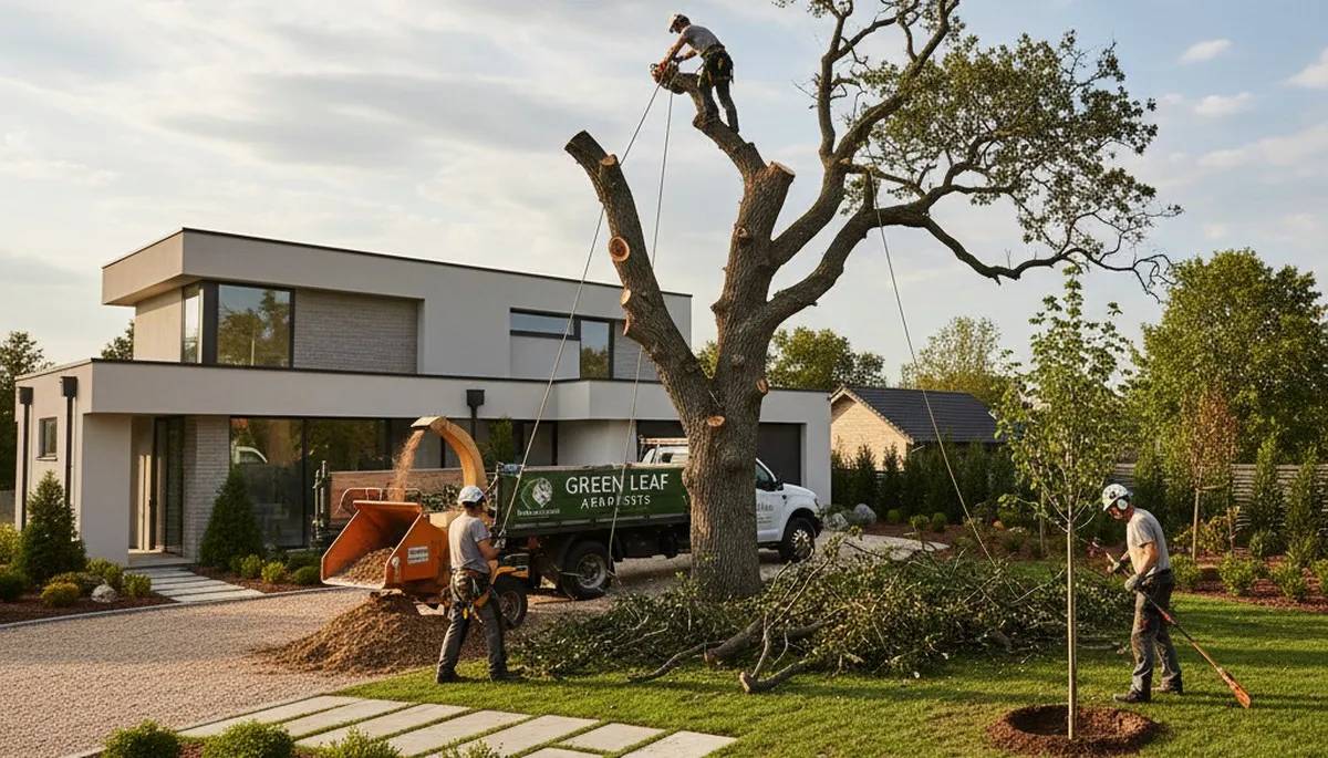 Professional landscaping and tree removal service in Cleveland, OH by Chop Chop Tree experts