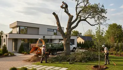 Professional landscaping and tree removal service in Cleveland, OH by Chop Chop Tree experts