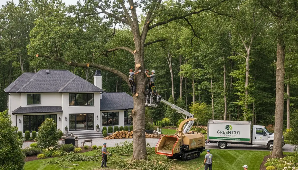 Professional lawn care and tree trimming in Cleveland, OH by Chop Chop Tree experts