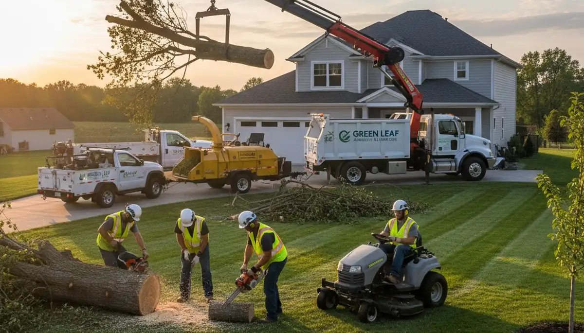 Professional lawn and tree removal service in Cleveland, OH by Chop Chop Tree experts