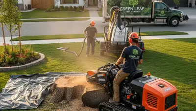 Professional stump removal service in Cleveland, OH by Chop Chop Tree experts