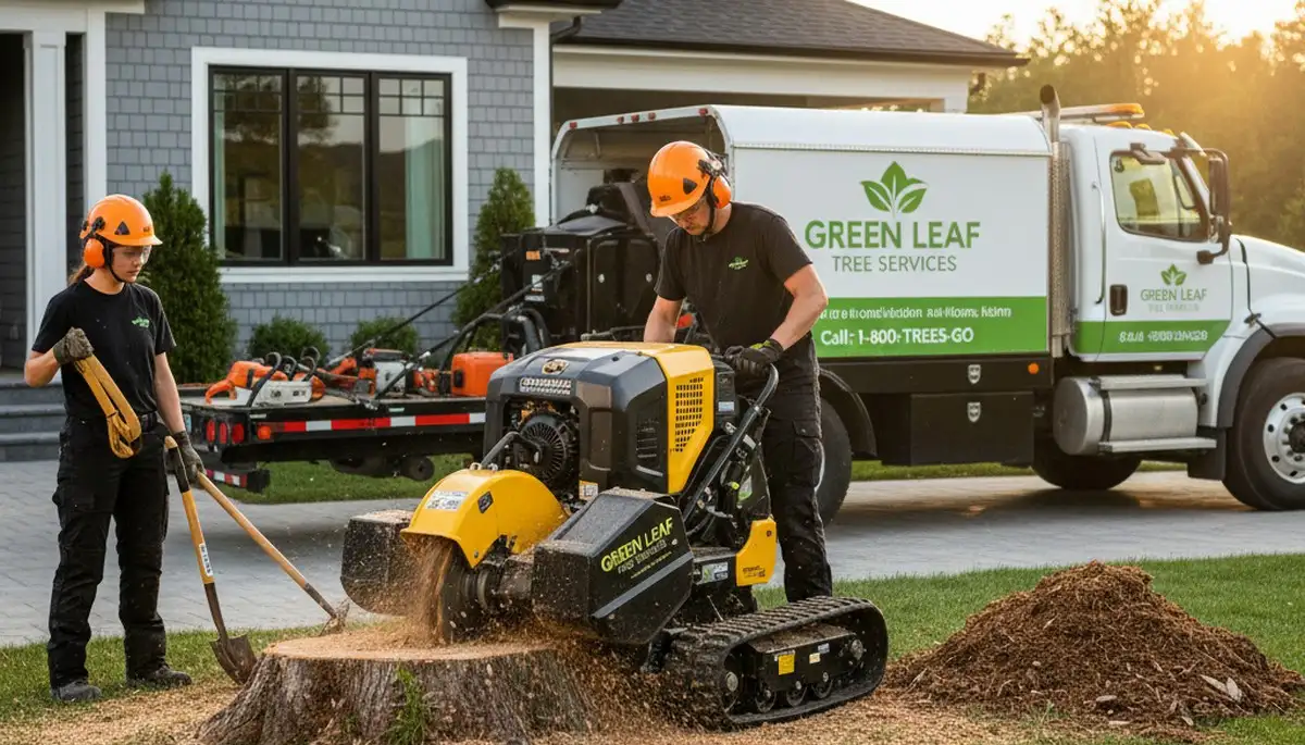 Professional stump removal service in Cleveland, OH by Chop Chop Tree experts