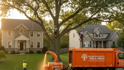 Professional tree removal service in Cleveland, Ohio by local certified arborists