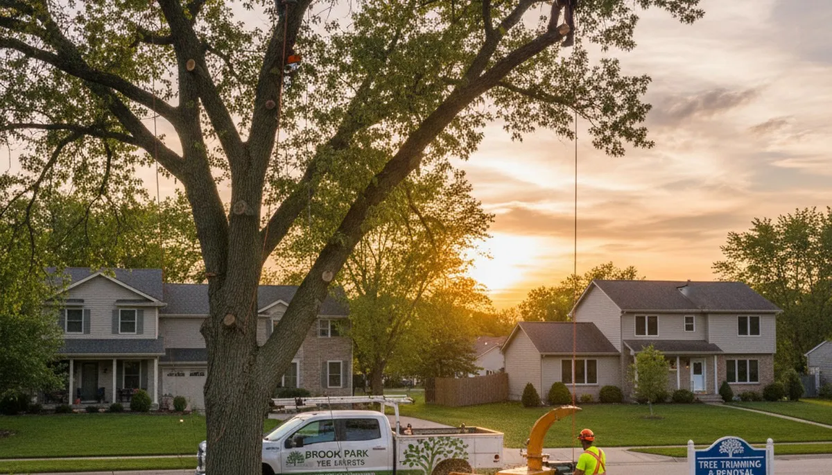 Professional tree removal and trimming service in Cleveland, OH by certified arborists