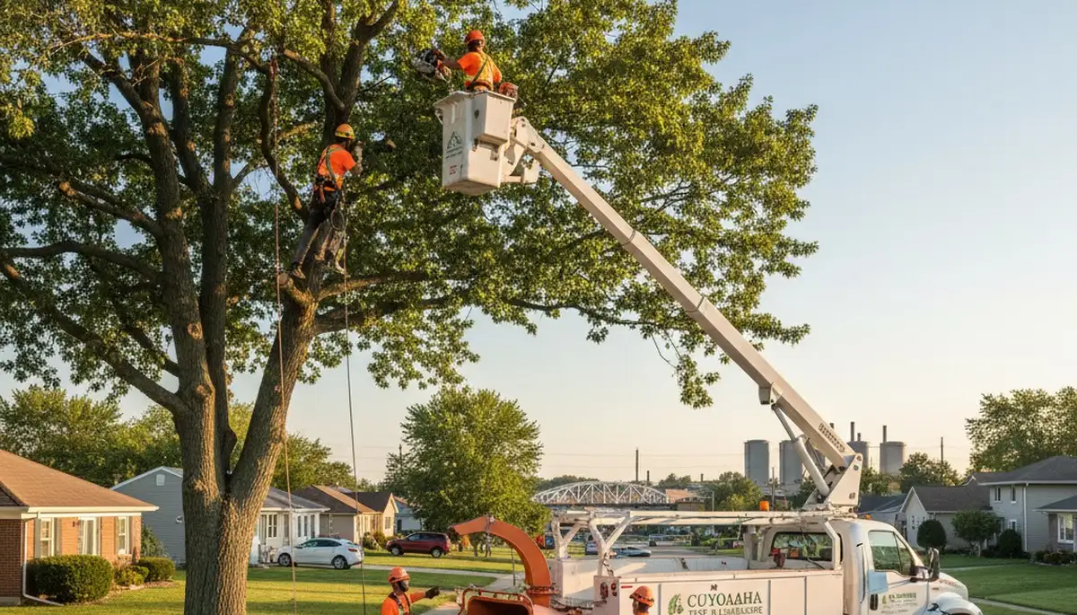 Professional tree removal service in Cleveland, OH by certified arborists at Tree Trimming Cleveland