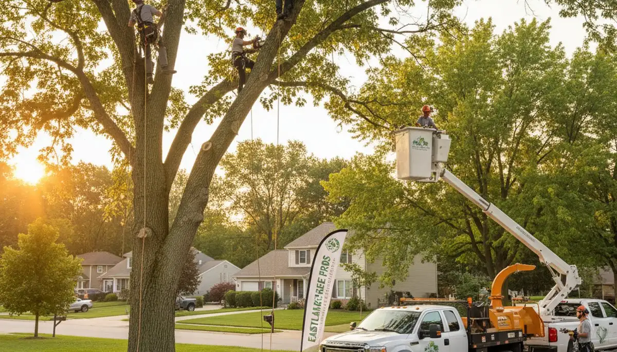 Professional tree removal service in Cleveland, OH by certified arborists
