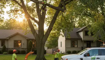 Professional tree removal service in Cleveland, Ohio by local certified arborists