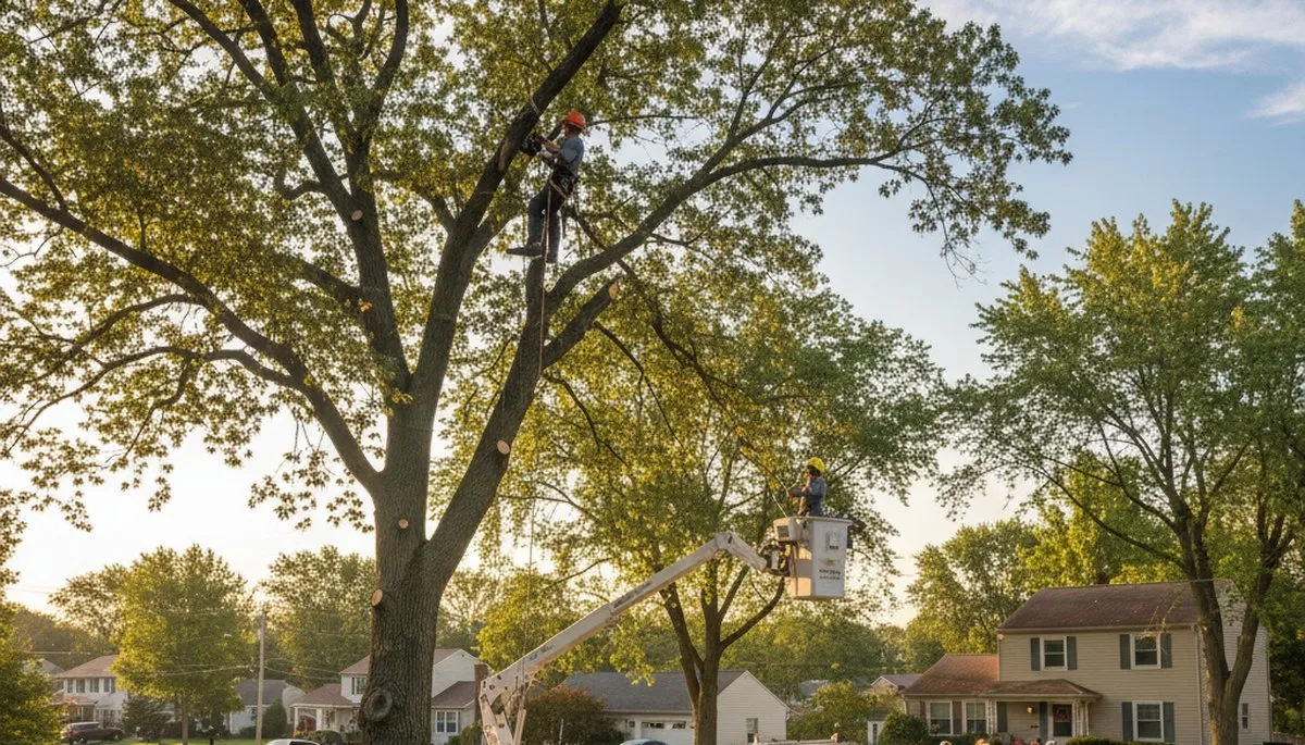 Professional tree removal service in Cleveland, OH by certified arborists