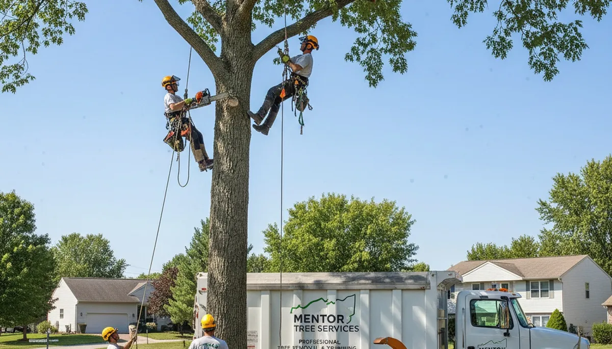 Professional tree removal service in Cleveland, OH by certified arborists at Tree Trimming Cleveland Ohio