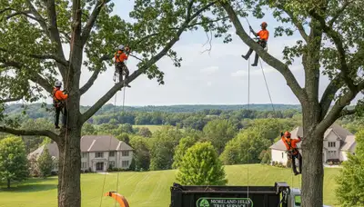 Professional tree removal service in Cleveland, OH by certified arborists