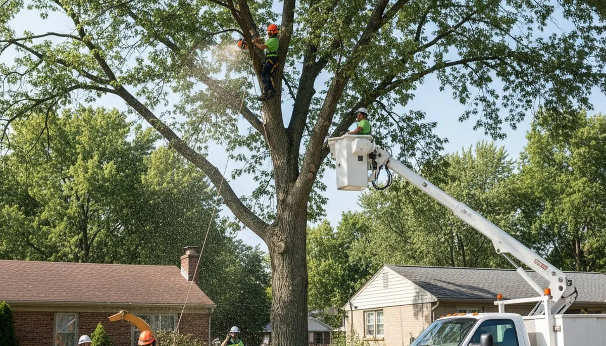 Professional tree removal service in Cleveland, OH by local certified arborists