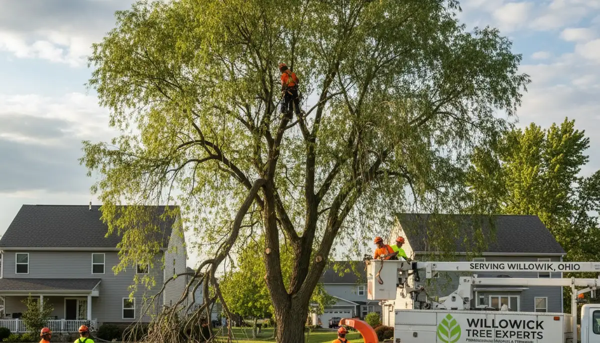Professional tree removal service in Cleveland, OH by certified arborists at treetrimmingclevelandohio.com